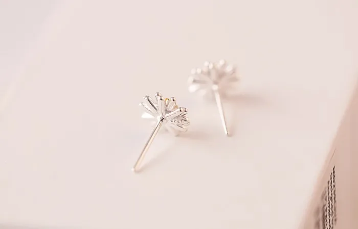 daisy fresh flower earrings (24)