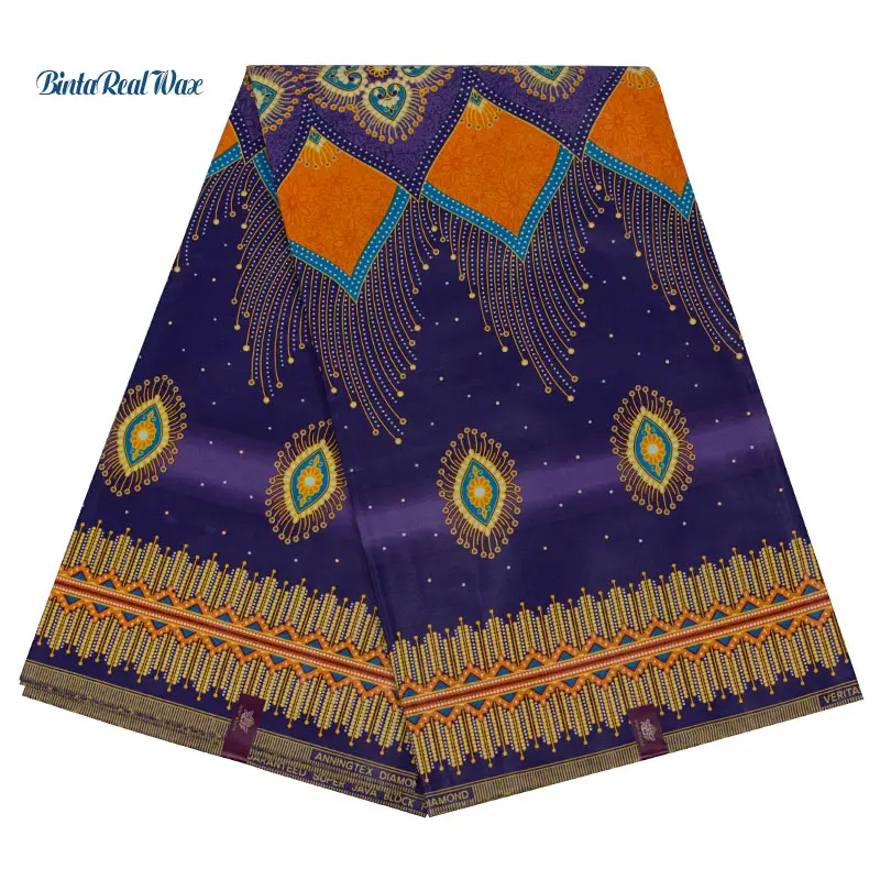 

2019 Fashion High Quality new Wax 100% Cotton dutch Fabric Wax African Fabric Batik Fabrics for Africa Clothing 24fs1241