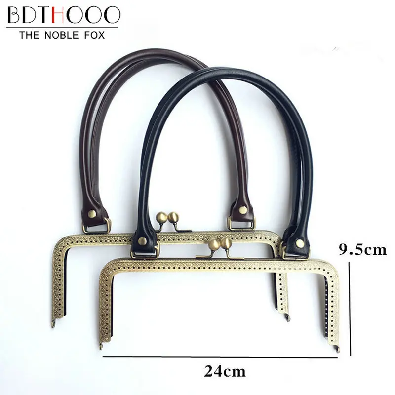 BDTHOOO 24cm Metal Purse Frame Handle Kiss Clasp Lock Antique Bronze Tone for DIY Making Clutch Bag Handbag PU Handle Accessory цена BDTHOOO 24cm Metal Purse Frame Handle Kiss Clasp Lock Antique Bronze Tone for DIY Making Clutch Bag Handbag PU Handle Accessory цены онлайн