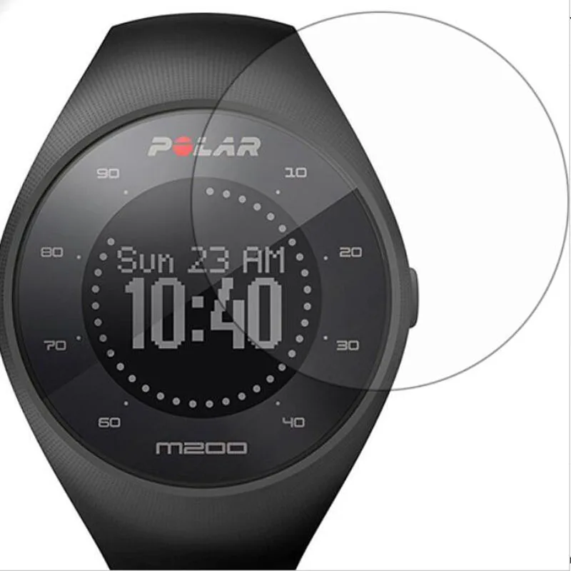 Ультра чистая мягкая защитная пленка защита для Polar M200 Smartwatch спортивные часы полная защитная крышка для экрана(не стекло
