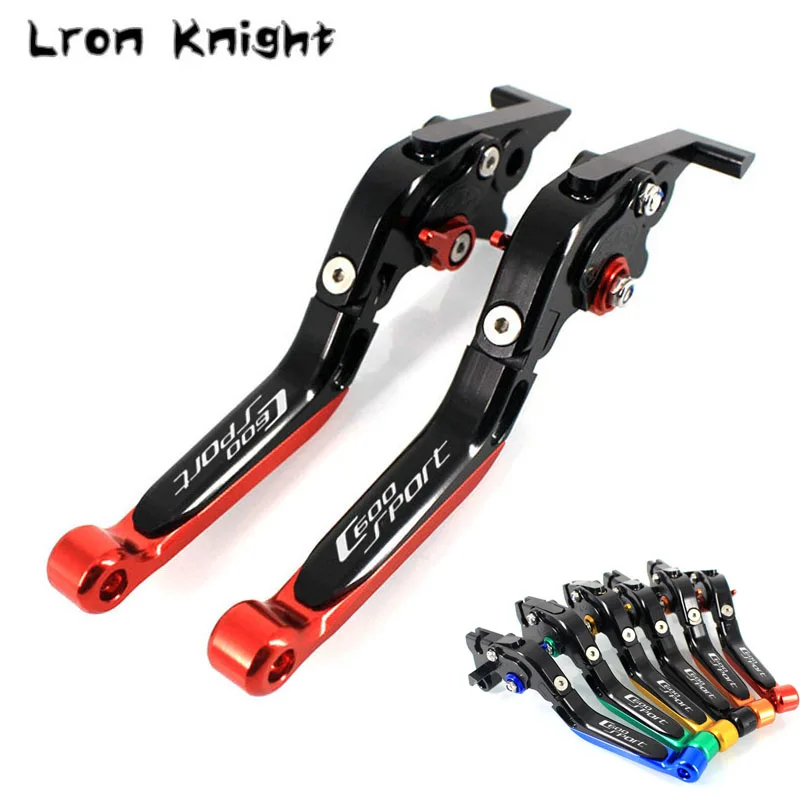 

For BMW C600 Sport 2012 2013 2014 2015 Motorcycle Accessories Folding Extendable Brake Clutch Levers LOGO C6600Sport