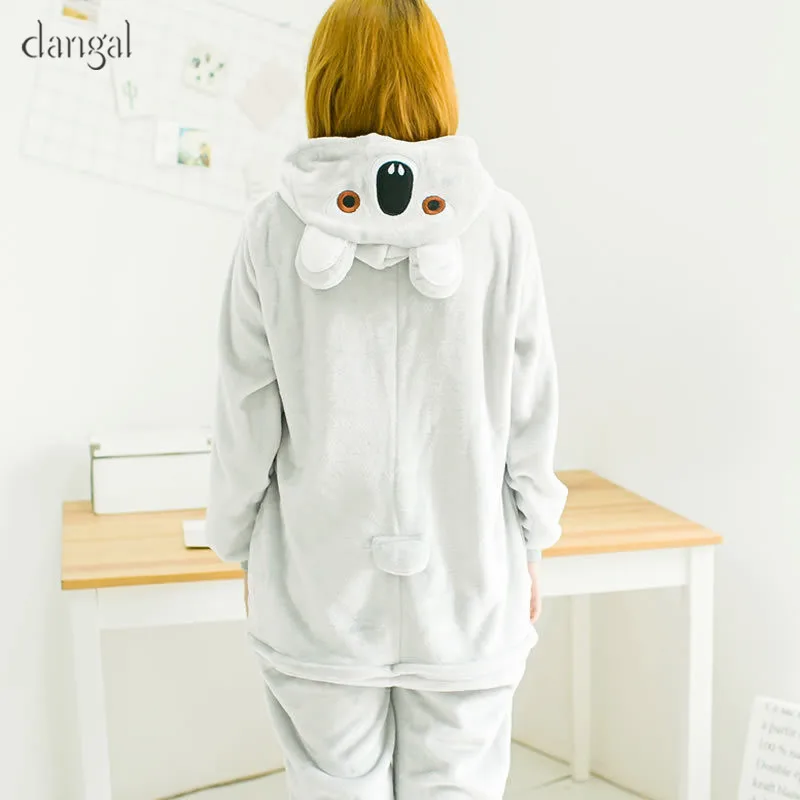 Кигуруми милый коала Kigurumi Пижама с рисунком животных Одна деталь унисекс пижамы