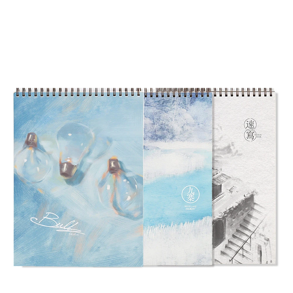 

Sketchbook A3|8k Picture Book Hand-painted Special Painting Paper Sketch Drawing Student Small Fresh Hand Simple Style