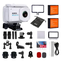 100% Оригинальные wimius Wi-Fi 4 К Сенсорный экран Действие Камера 2.45 “notavek 96660 Go Водонепроницаемый 30 м PRO Спорт Мини Автомобильный видеорегистратор видеокамера