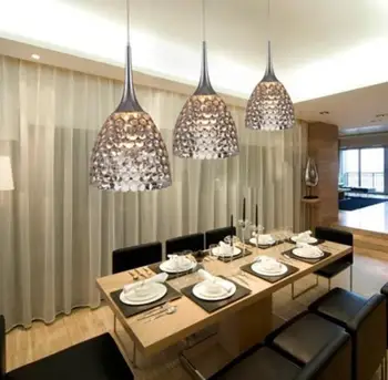 

new lustre Modern Honeycomb Pendant Lighting Modern Fashion Dining Room Pendant light Aluminum Designer Lamp E27 110V -220V MING