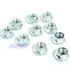 10pcs Side Cover Nuts Screw Nuts Fits For Husqvarna & Jonsered Chainsaw Parts 1
