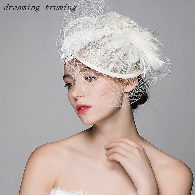 Шляпка вуалетка. Вуаль головной убор. Шляпка с фатой для невесты. Вуаль головной убор. Шляпка на свадьбу.
