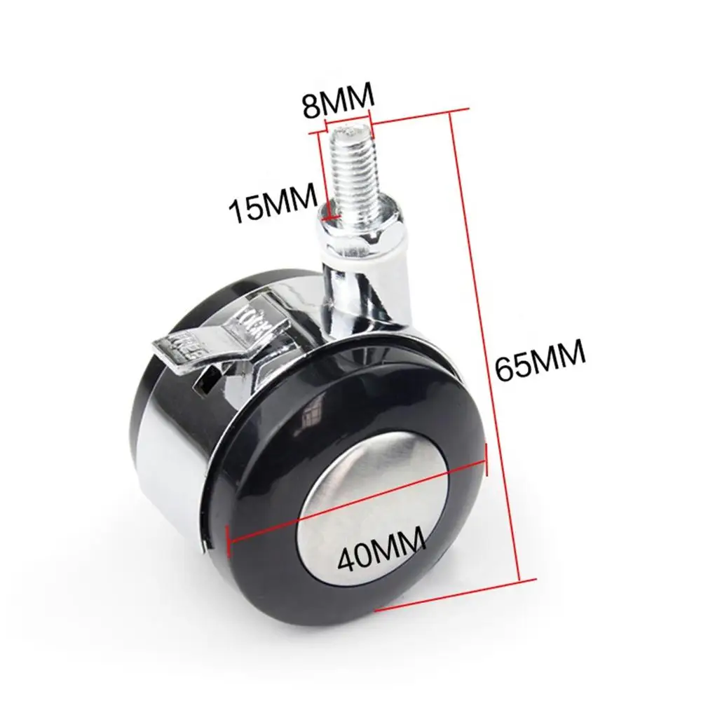 4 قطعة أسود سبائك العالمي عجلات الصامتة عجلات التفاف كرسي مكتب أريكة المتداول بكرات عجلة الفرامل الأثاث الأجهزة 40 كجم 4 قطعة أسود سبائك العالمي عجلات الصامتة عجلات التفاف كرسي مكتب أريكة المتداول بكرات عجلة الفرامل الأثاث الأجهزة 40 كجم