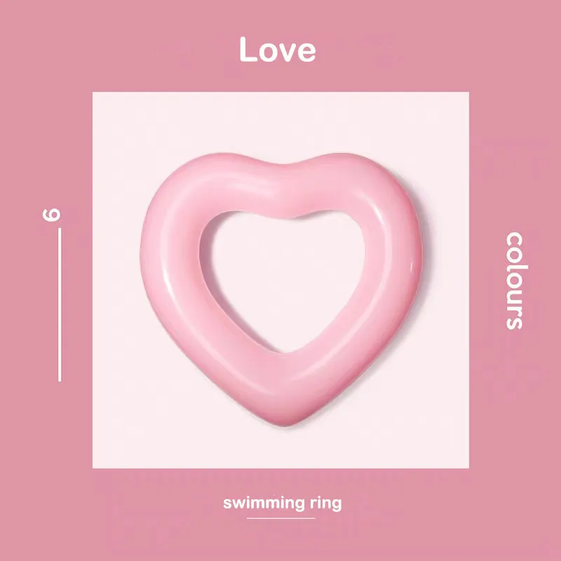 Новинка Надувное плавательное Кольцо Love высококачественный спасательный круг