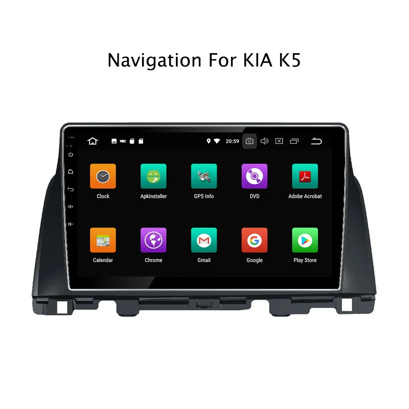 Clearance 10.1" 4G RAM 32G ROM Octa Core Android 8.0 Car DVD GPS Navigation For Kia K5 Optima 2017 2018 Car Radio Stereo 2