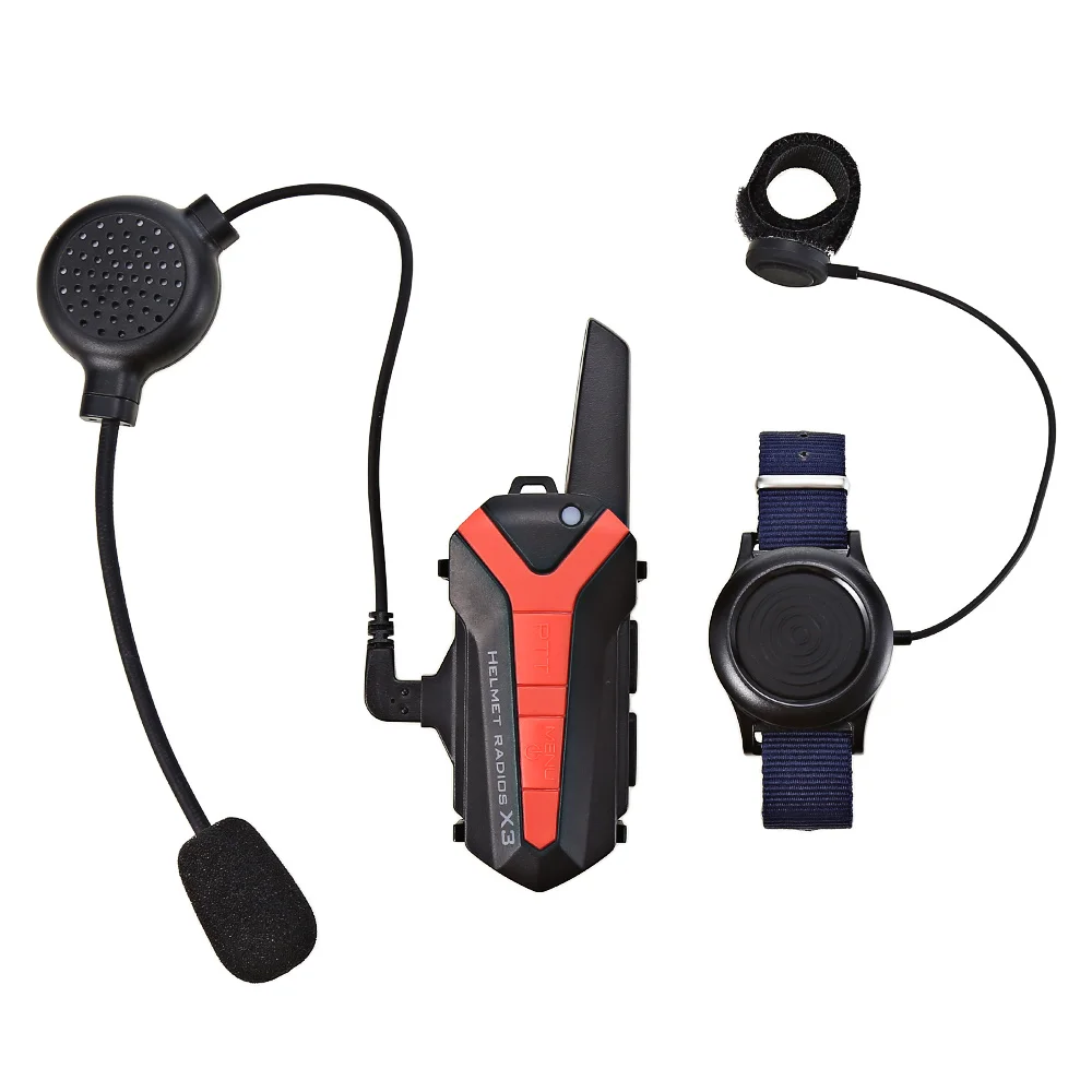 

X3PLUS Motorcycle Helmet Intercom Bluetooth Headset Interphone Communication Distance Up To 3km 16 Persons GPS Voice Navigation