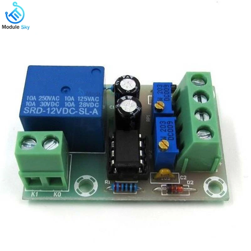 

Bms XH-M601 Battery Charging Control Board 12V Intelligent Charger Power Control Panel Automatic Charging Balancer Atmega