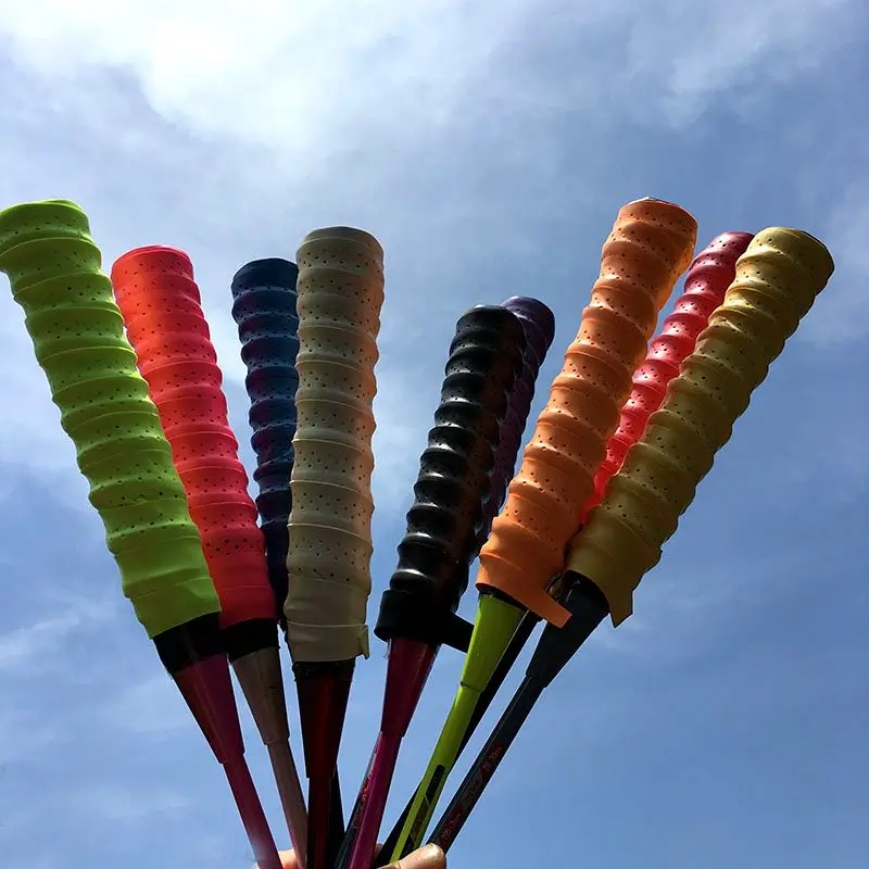Prix pour En gros 100 pcs KK anti-dérapage EVA-S'agenouiller Raquette De Tennis Surgrip Badminton raquettes plus Poignées Prix pour En gros 100 pcs KK anti-dérapage EVA-S'agenouiller Raquette De Tennis Surgrip Badminton raquettes plus Poignées