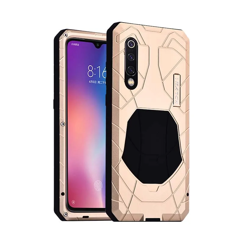 

Original IMATCH Daily Life Case Luxury Metal Silicone Cover For Xiaomi Mi 9 6.39 inch Coque Protection Phone Case Cover KS0137
