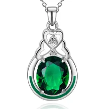 Высокое качество серебряные ювелирные изделия цепи ожерелье кулон WN-1685