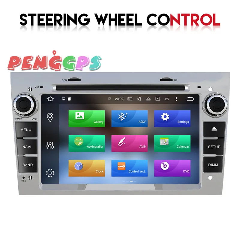 Clearance Android 8.0 Car Radio DVD Player GPS Navigation for Opel Astra H G J Antara VECTRA ZAFIRA Vauxhall Car Stereo Audio Multimedia 8