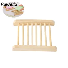 Креативный Деревянный Мыльница, мыльница, коробка мыло ручной работы, стойка из цельного дерева, туалет, без капель, мыльница с сухим отверстием