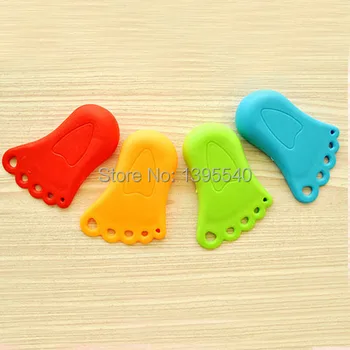 

New Wedge Door Stop Doorstop Silicone Child Door Stopper Fashion Foot Shape Baby Safety Door Stopper Creative Cut Door Stop