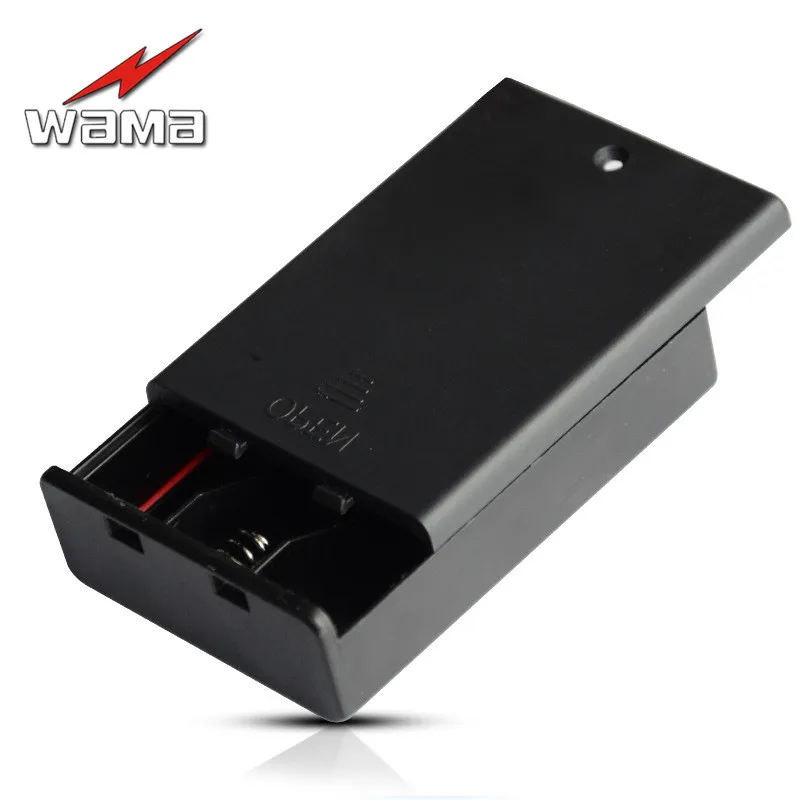 Buy 3 Slot AA Battery 4.5V Charging Box with Cap Clip