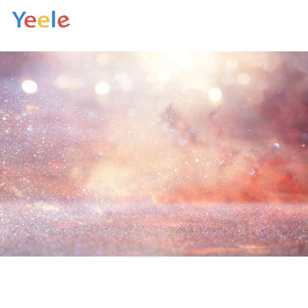 

Yeele Glitters Stars Light Bokeh Dreamlike Baby Room Photography Backgrounds Customized Photographic Backdrops for Photo Studio