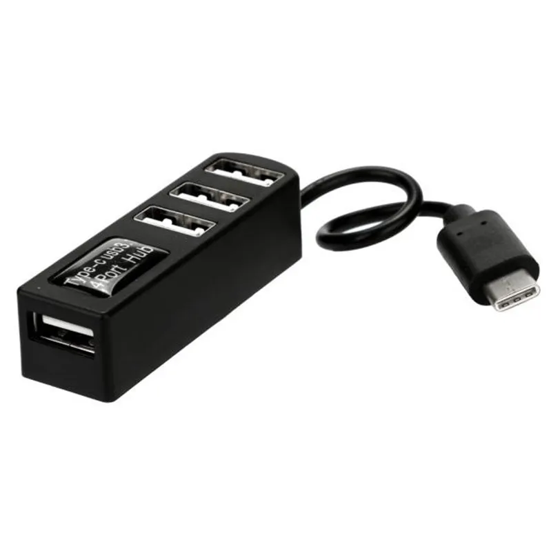 CARPRIE MotherLander Тип-C до 4-Порты и разъёмы USB 3,0 Hub USB 3,1 адаптер для ПК для Apple Macbook 12 января 16