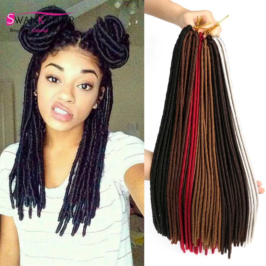Faux Locs Dreadlock Extensions Crochet Braid Hair Twist Crochet