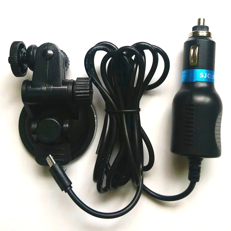 Оригинальное автомобильное зарядное устройство держатель в автомобиль на присоске для eken H9 H3R SJ4000 Air c30 SJ5000 X SJCAM M20 камера для Xiaomi yi