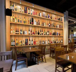 3d Европейская винный шкаф винный бар барная стойка фоне обоев спереди ресторане отеля большая 8D Росписи Стен