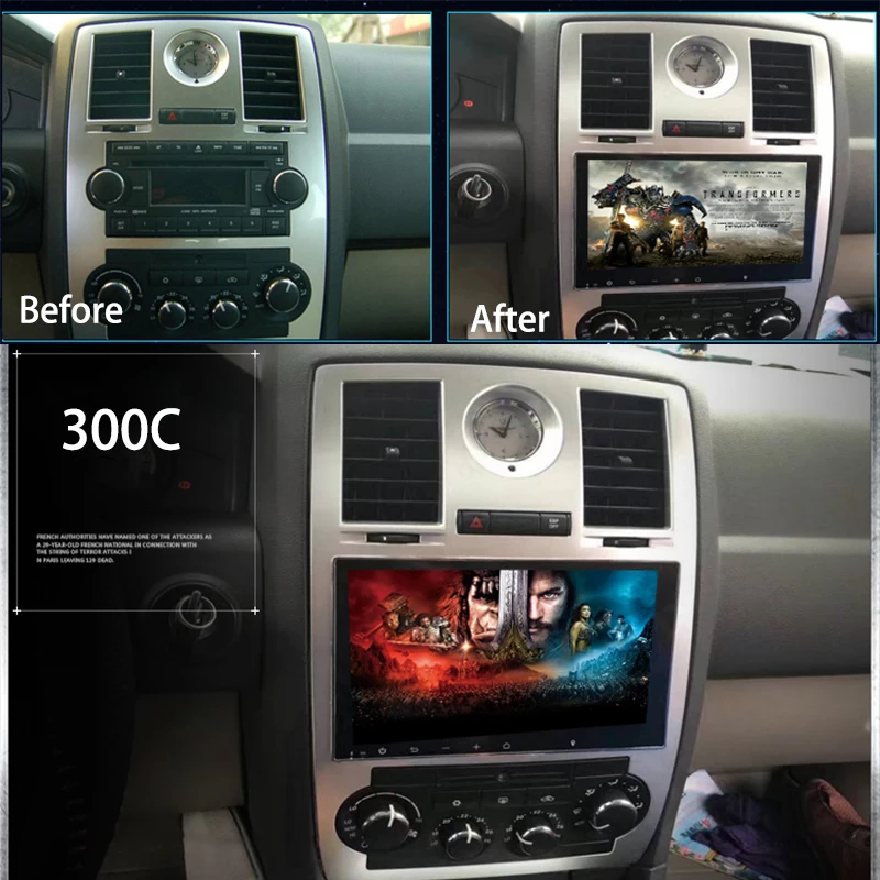 Sale LiisLee Car Multimedia GPS HiFi Audio Radio Stereo For Chrysler 300 300C 2005~2010 Original Style Navigation NAVI 1