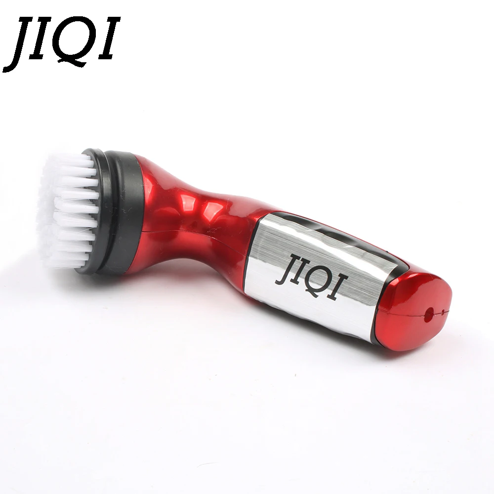 JIQI электрическая щетка для обуви Блестящий полировщик обуви Уход за кожей Очиститель для полировки ручной перезаряжаемый прибор для удаления кожи ног 110 В 220 В