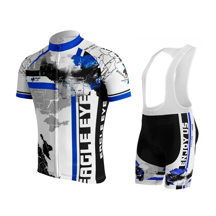IRONANT Мужская велосипедная Джерси Pro с коротким рукавом Одежда для велоспорта легкая дышащая быстросохнущая - Цвет: sets
