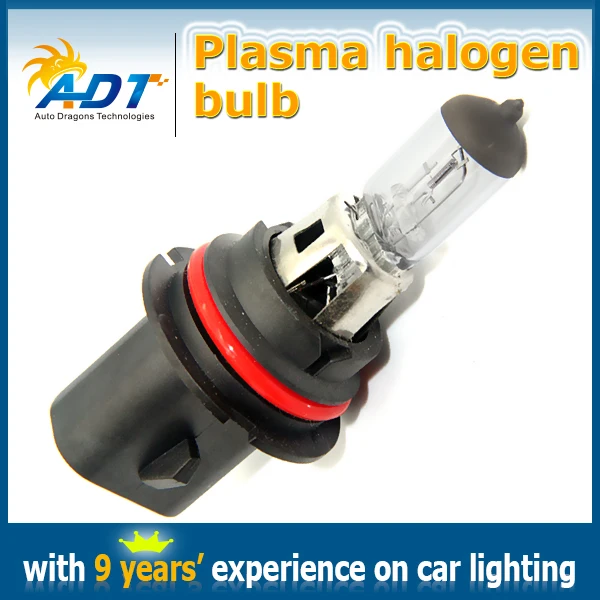 10Unit 9007 Xenon HID Bulbs foglight Plasma Quartz Ion Bulb 12V 55W Clear Lens Xenon white hid