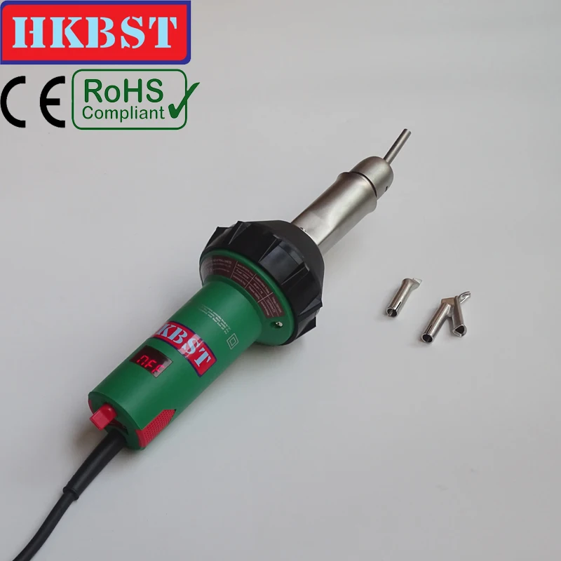 

HKBST 2018 NEW digital hot air plastic welder heat gun with auto cooling fuction 50 to 750 degree adjustable