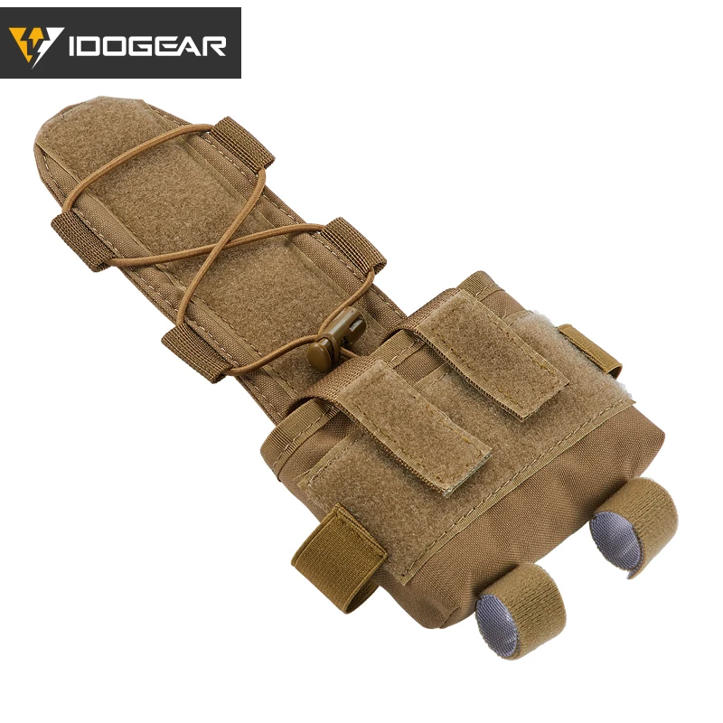 

IDOGEAR Tactical Pouch MK2 Battery Case for Helmet Hunting Camo Combat Military Tactical Battery Pouch 3525
