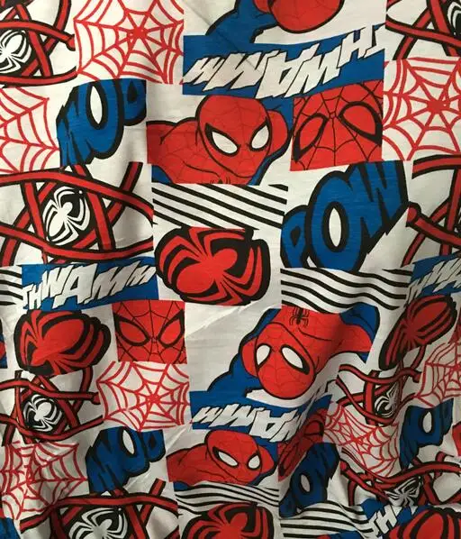 165*50 см, крутой мальчик, Человек-паук, Мстители, ребенок-паук, Трикотажная хлопковая ткань, детская одежда/ручная работа, ручная работа, домашний кошелек, одеяло