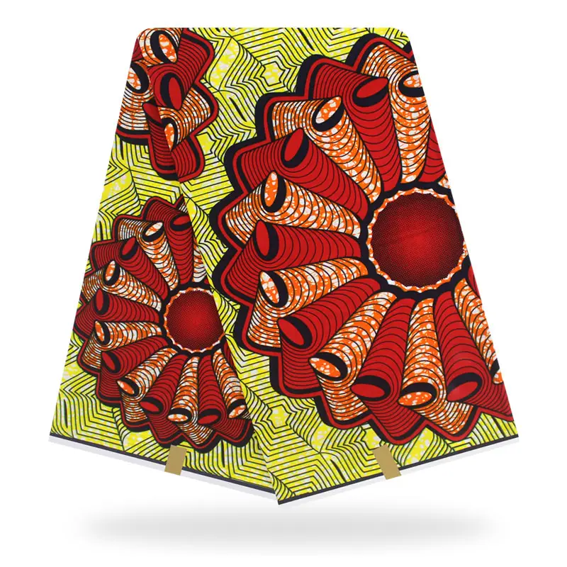 

6yards/piece! 2019 Fashion african fabric guaranteed dutch wax african hollandais wax on sale(TQD-6-19
