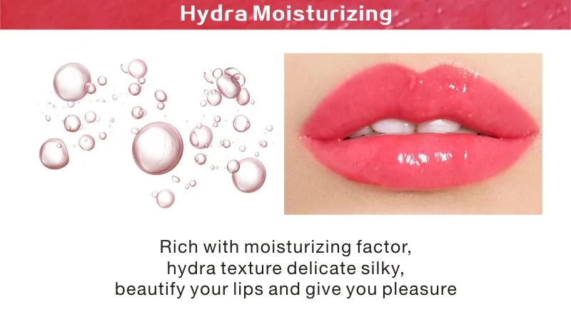 HENLICS Ultra Brilliant Lustre Lip Gloss 10 Colors Sexy Liquid Lipstick Waterproof Long Lasting Shimmer Lip Gloss (16)