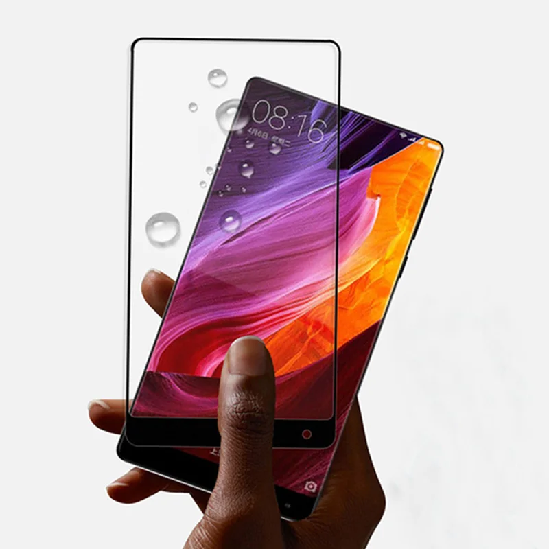 Для Xiaomi MIX Mi X 6 4 &quotПолное покрытие закаленное стекло 9H 2.5D Премиум Защитная пленка