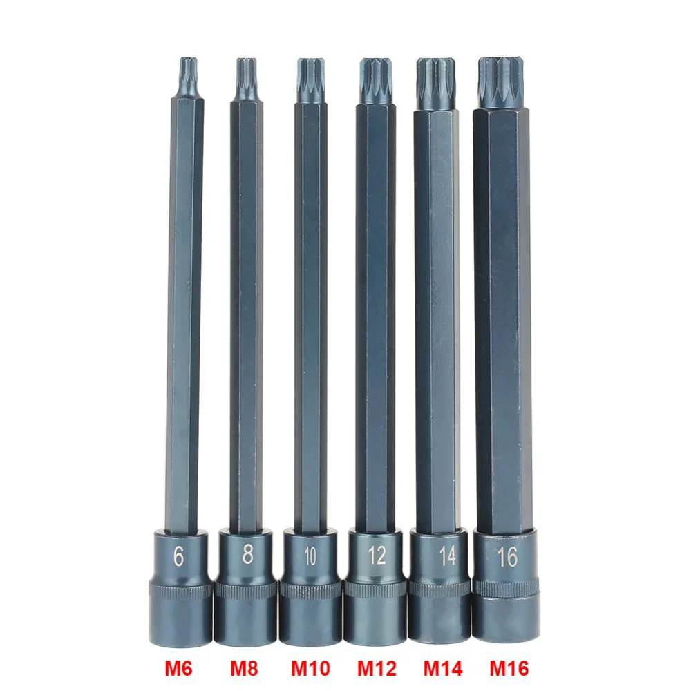 12 Point Electric Screwdriver Socket Adapter Power Tool Drive Sockets 1