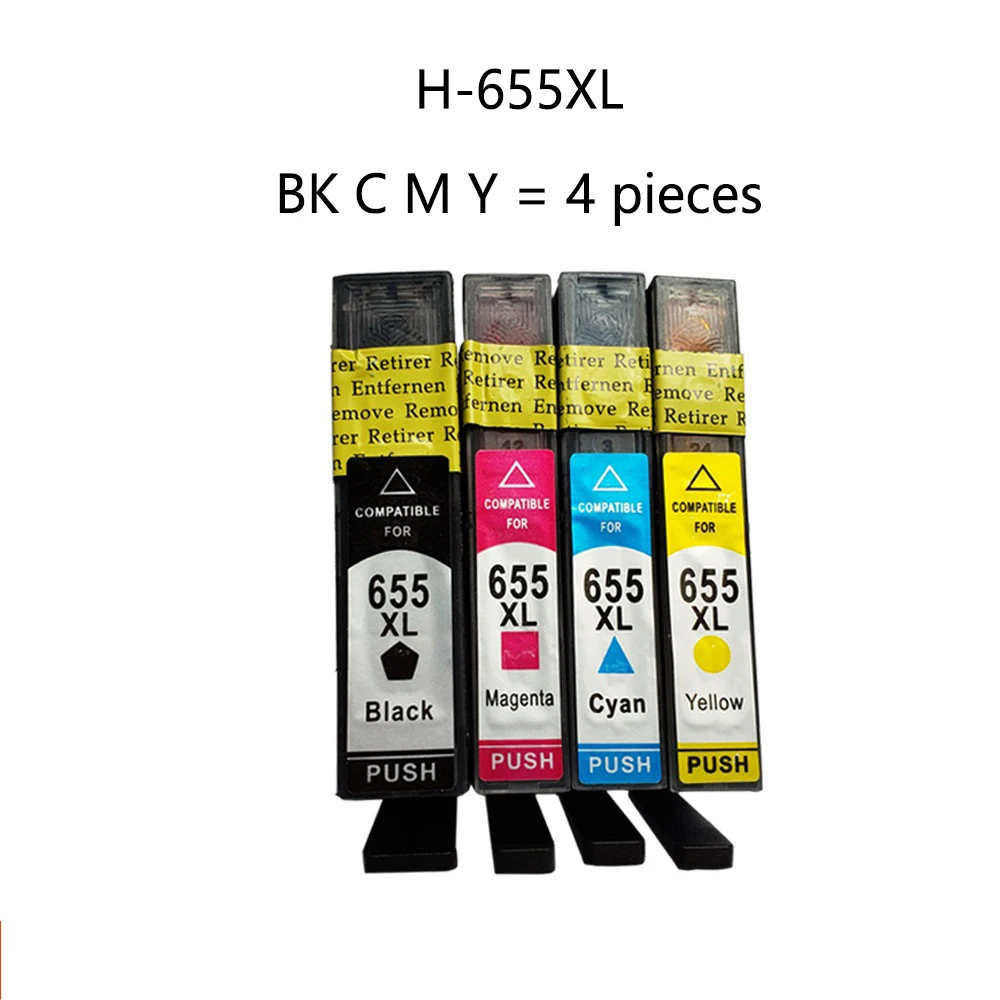 Xiangyu для hp 655 чернильный картридж hp655 655xl Deskjet 3525 4615 4625 5525 6520 6525 Бесплатная доставка