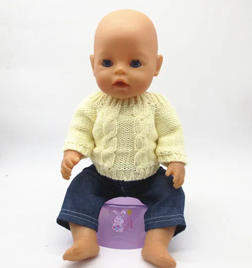 The new 2016doll clothes Wear fit 43cm Baby Born zapf Children best Birthday Gift only sell