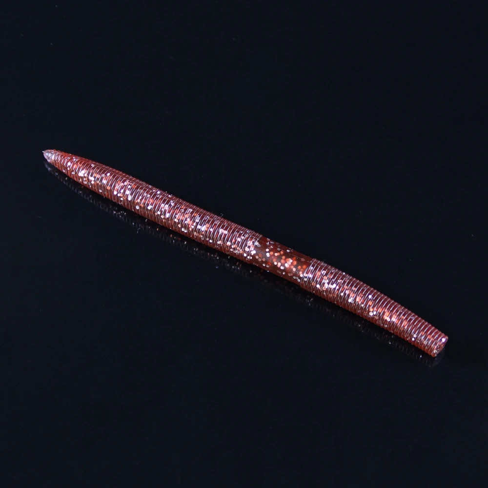 5pcsPack 14cm9g Multi-Colors Stick Bait Senko Bait Bass Soft Plastic Worm Lures Baits For SaltwaterFreshwater Fishing Lure  (3)