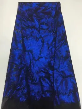 

The latest is a beautiful French lace fabric with sequins, fashionable African lace, and holiday party dress MY08932