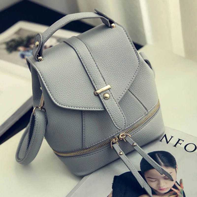

Women Bags Summer New Multi-purpose Package College Wind Student Backpack Trend Casual Personality Shoulder Bag