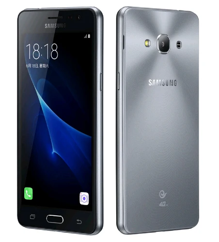 Samsung Galaxy J3 Pro, разблокированный мобильный телефон, 5,0 дюймов, 2 Гб ОЗУ, 16 Гб ПЗУ, четыре ядра, две sim-карты, 8МП камера, J3110, мобильный телефон на Android