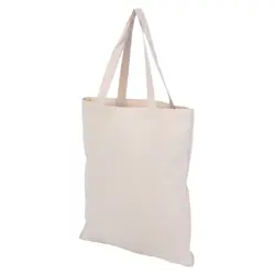 Бежевая Холщовая Сумка для покупок через плечо сумка-шоппер сумка конверт M