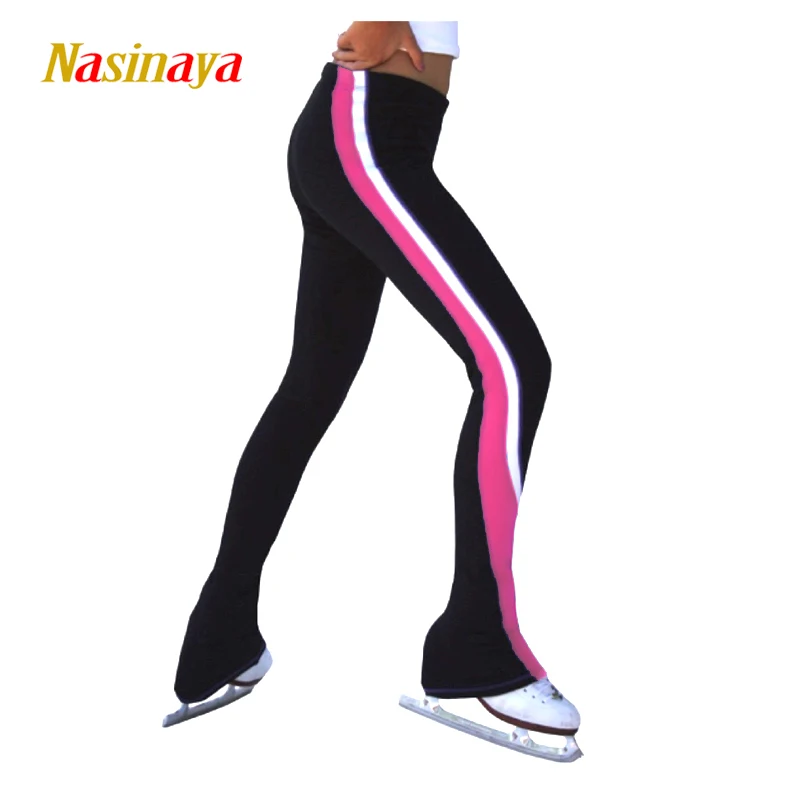 

Customized Ice Skating Long Pants Figure Skating Pants Trousers Fleece Fabric Adult Child Girl Show Clothing 1