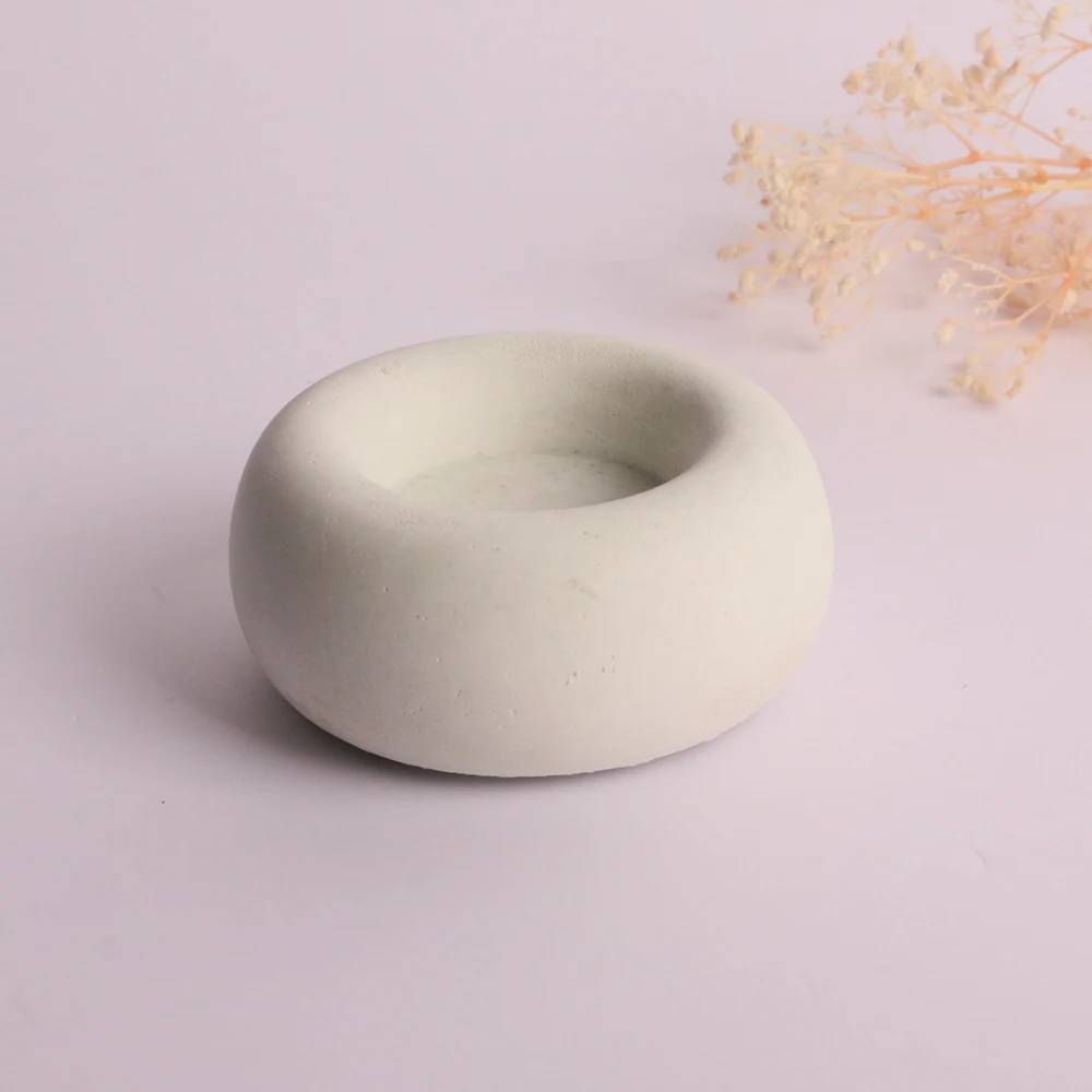 

Loft novelty romantic candlestick cement simple wind candlestick home decoration candlelight dinner props