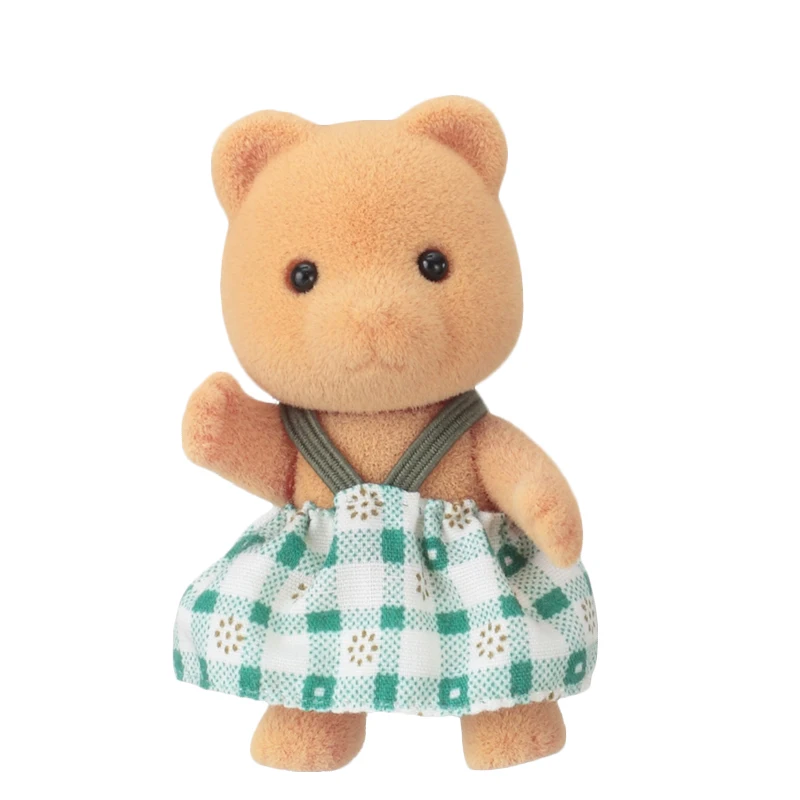 Sylvanian Families кукольный домик медведь сестра с ТВ Набор игровой набор игрушечные фигурки подарок для девочки Новинка 5143