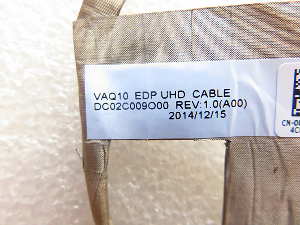 Оригинальный кабель VAQ10 EDP для dell M4800 LCD LVDS DC02C009O00 CN 00GHFJ 0GHFJ|edp cable|for cabledc cable |